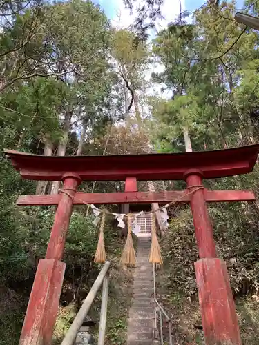 小山野神社の鳥居