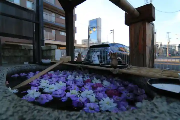 阿邪訶根神社の手水舎