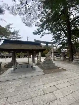 長浜八幡宮の手水舎