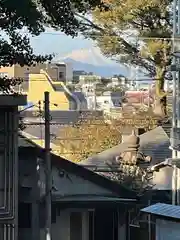 北澤八幡神社の景色