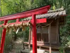 山奥神社の鳥居