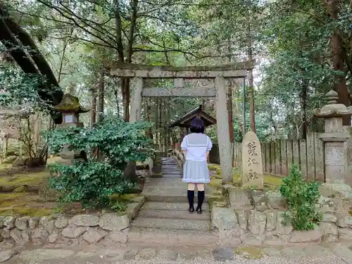 積田神社の鳥居
