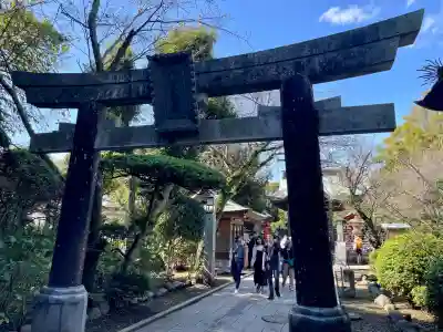 江島神社の鳥居