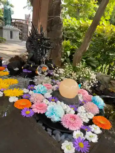 法輪寺の手水舎