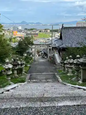 雄琴神社の鳥居
