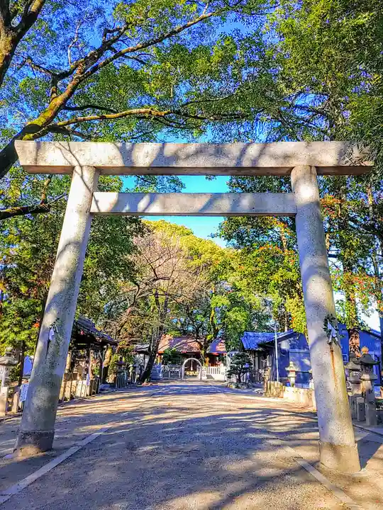 神明社(土器野神明社)の鳥居