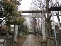 駒込天祖神社の鳥居