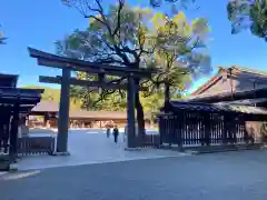 明治神宮の鳥居