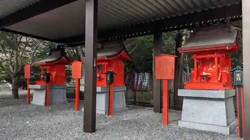 稲荷宮・妙見宮・厳島神社（中嶋神社境内三社）の本殿