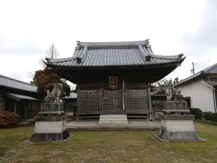 神明社の本殿・本堂