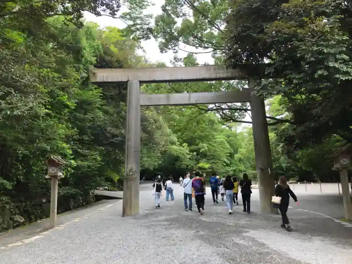 伊勢神宮内宮(皇大神宮)の鳥居