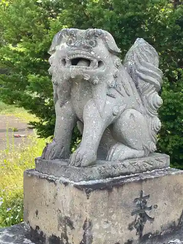 若佐神社の狛犬