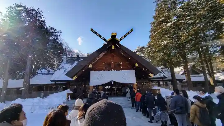 北海道神宮の本殿・本堂