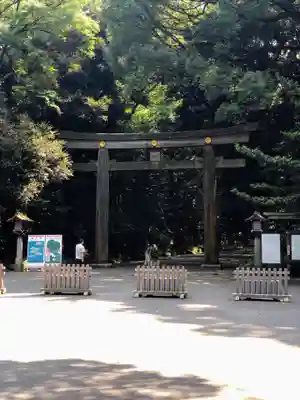 明治神宮の鳥居