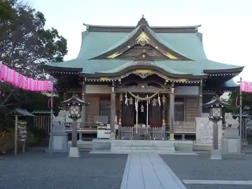 龍口明神社の本殿・本堂