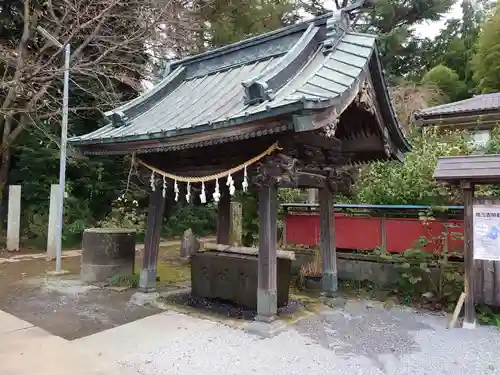 前玉神社の手水