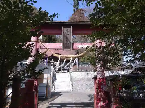 立鉾鹿島神社の鳥居