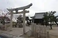 枯木神社の鳥居