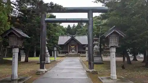 新十津川神社の鳥居