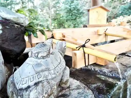 櫻木神社の手水舎