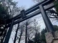 諏訪神社の鳥居