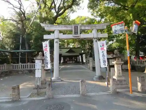 石田神社の鳥居