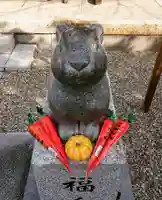 三輪神社の狛犬