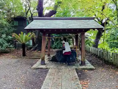 山王神社の手水舎