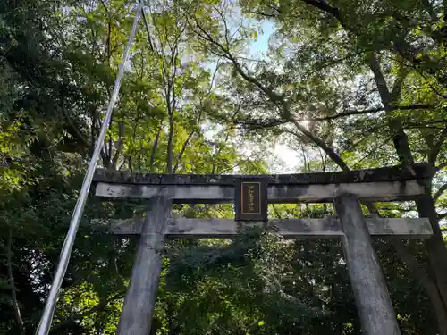 伊和志津神社の鳥居