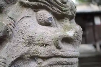 月輪神社の狛犬