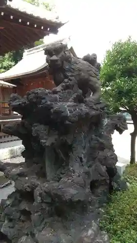 平塚神社の狛犬