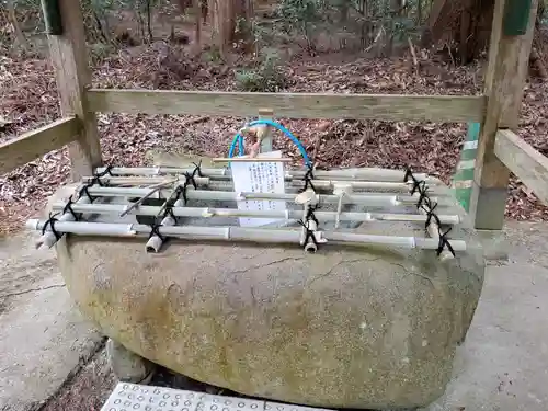 瀧尾神社の手水舎