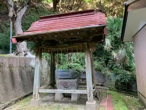 八幡神社の手水舎