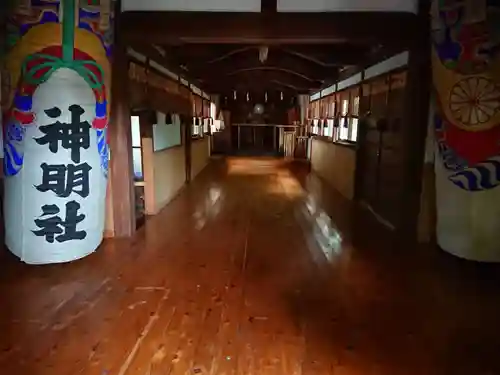 石井神明社の本殿・本堂