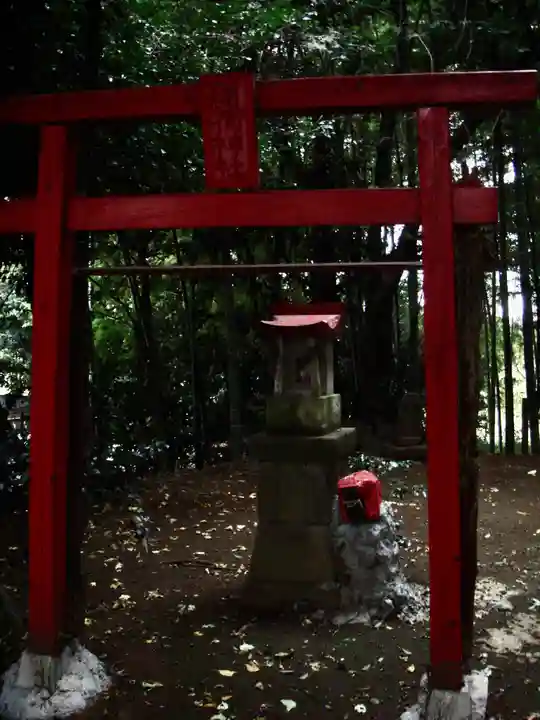 富士山浅間神社の鳥居