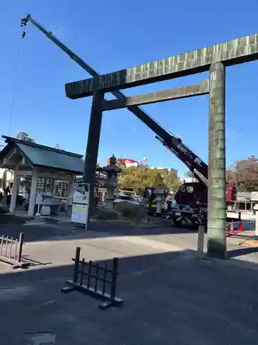 三重縣護國神社の鳥居
