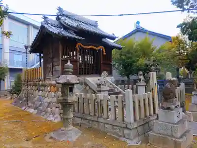 神明社（一宮野口）の本殿・本堂