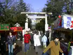 帯廣神社の鳥居