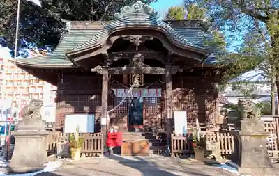 阿邪訶根神社の本殿・本堂