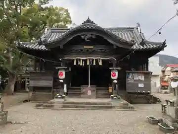 大麻比古神社の本殿・本堂