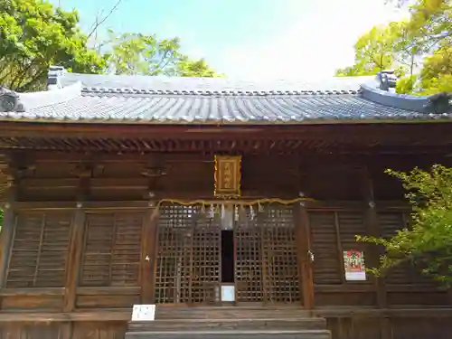 野間神社の本殿・本堂