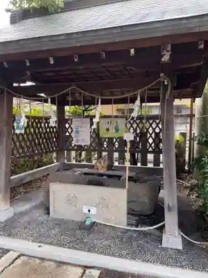 我堂八幡宮の手水舎