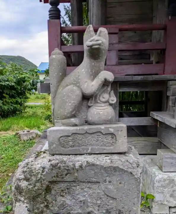 相馬妙見宮 大上川神社の狛犬