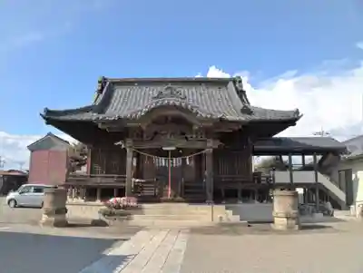 諏訪神社の本殿・本堂