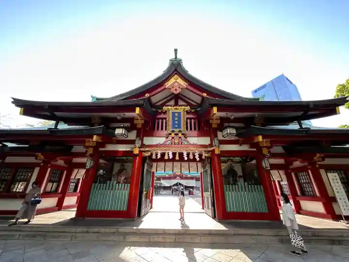 日枝神社の山門・神門