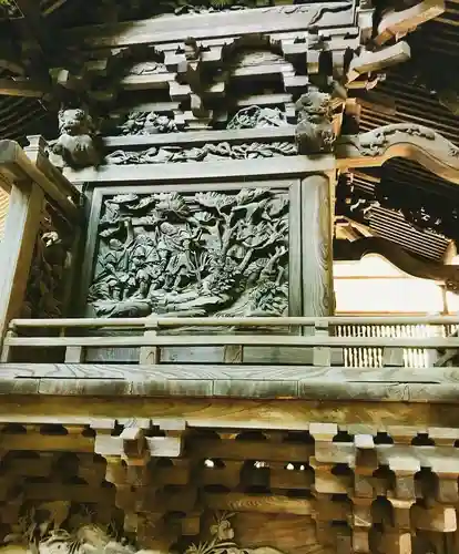 葦不合神社の芸術