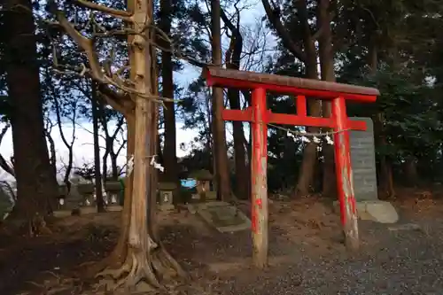 阿久津「田村神社」（郡山市阿久津町）旧社名：伊豆箱根三嶋三社の末社