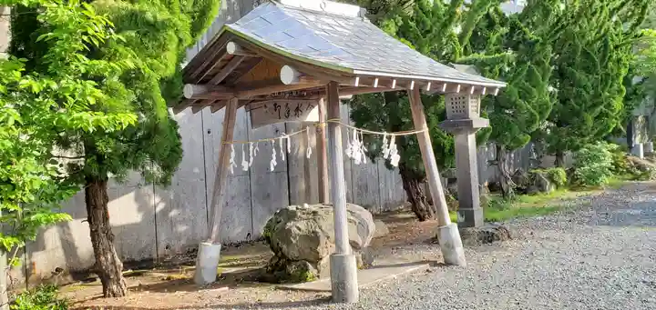 温泉神社の手水舎