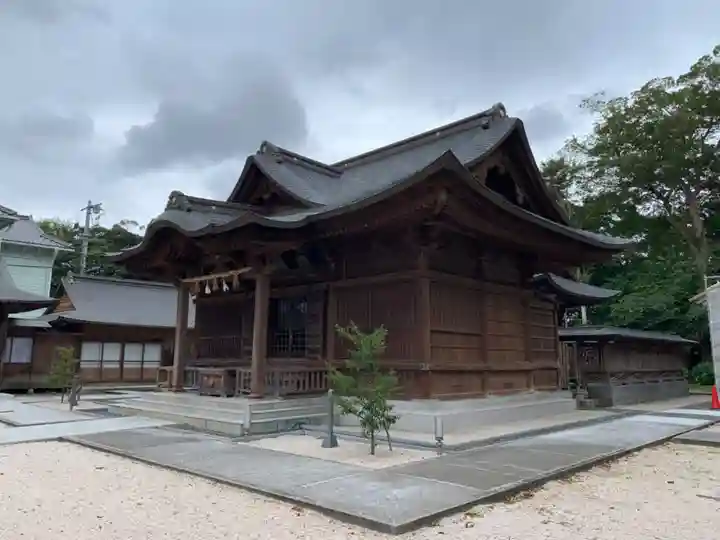 松江神社の本殿・本堂