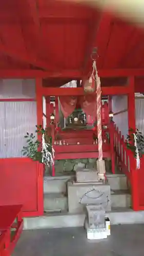 白光稲荷大明神の本殿・本堂